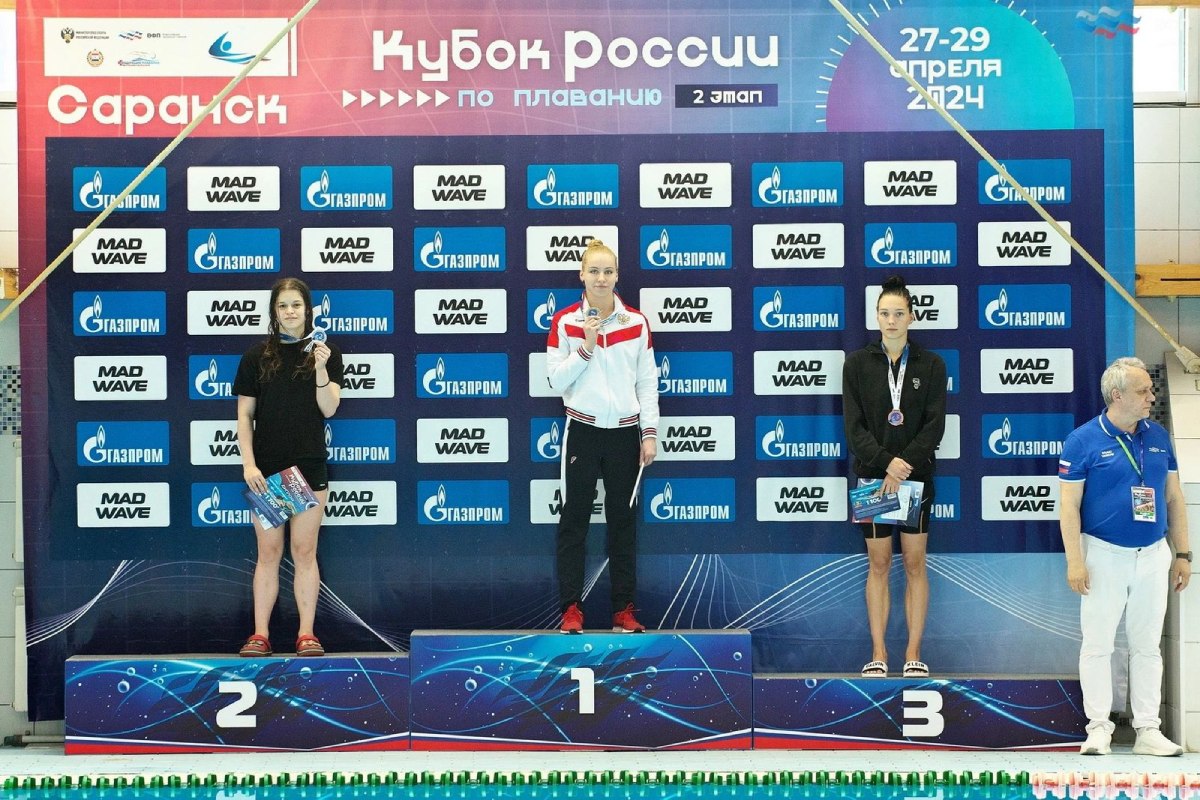 Победителем Кубка России по плаванию стала студентка спортивного факультета университета