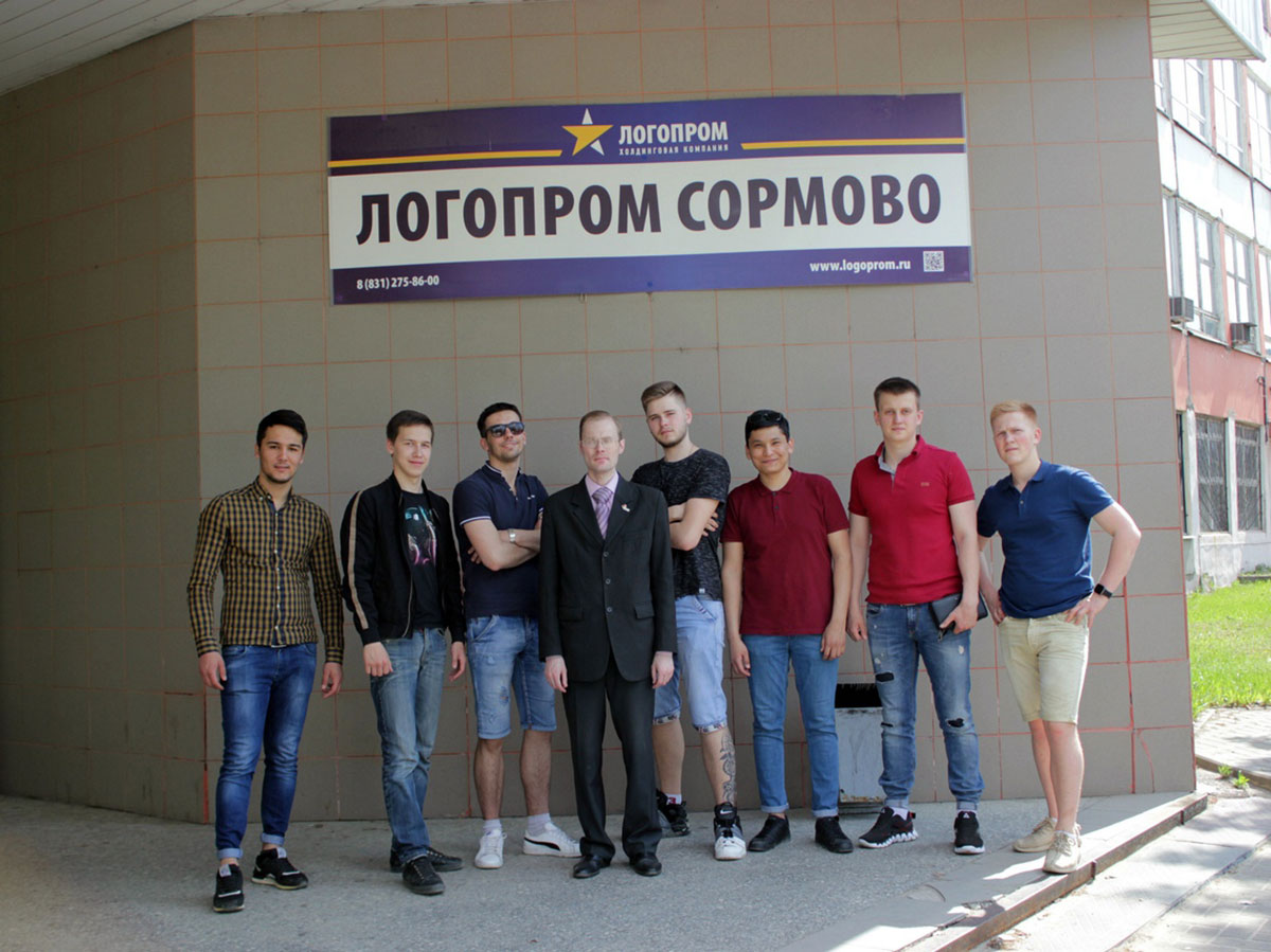Студенты ФУиСТС посетили логистический комплекс «Логопром Сормово»