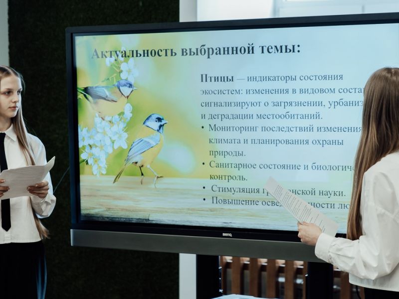 Сорбенты для сбора нефти и «умные» теплицы: нижегородские школьники презентовали свои научные идеи в Мининском